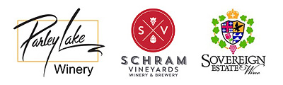Parley Lake Winery, Schram Vineyards and Sovereign Estate Wine logos