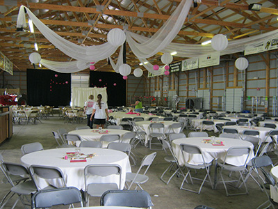 Wedding at Carver County Fair Entertainment Center