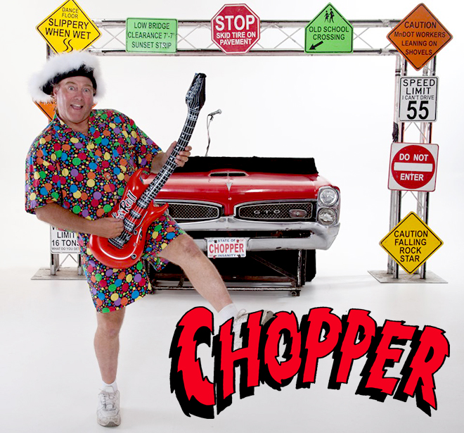 Chopper World's Nuttiest DJ promo photo