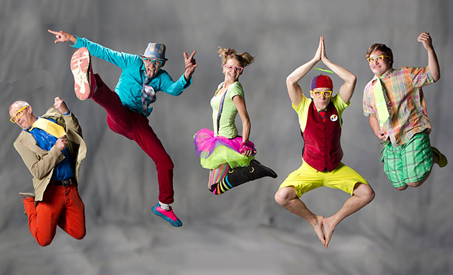 The Dweebs band studio promotional photo