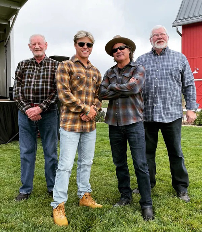 four members of Traveled Ground